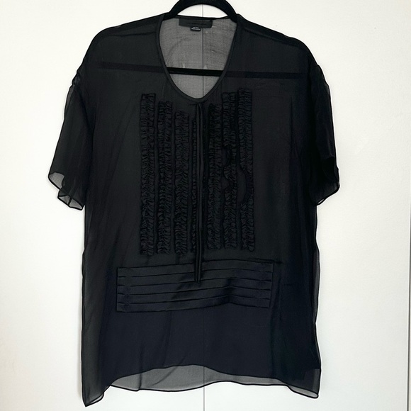 Alexander Wang Tops - Alexander Wang 100% Silk Blouse - Black